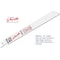Gator Reciprocating Saw Blade, 8 in x 3/4 in x 10/14 TPI, Heavy Duty Metal/Wood Cutting, 10PK 12027-10 - alternate 2